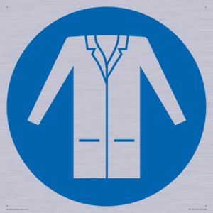 Custom Mandatory: Wear a lab coat